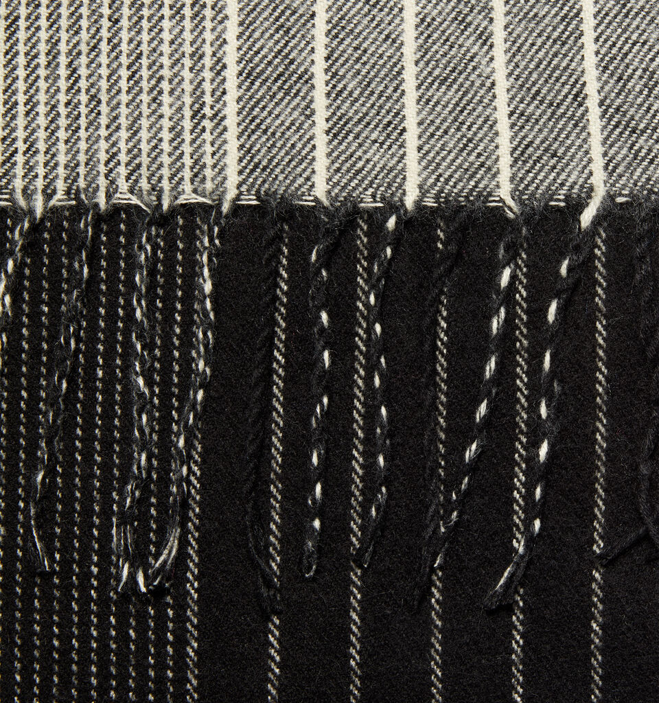 Color block scarf - null - Gray | Sisley image number 2